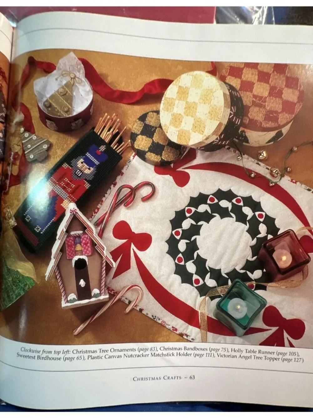 Treasury Of Christmas Cooking Crafts & Gifts Hardcover Book